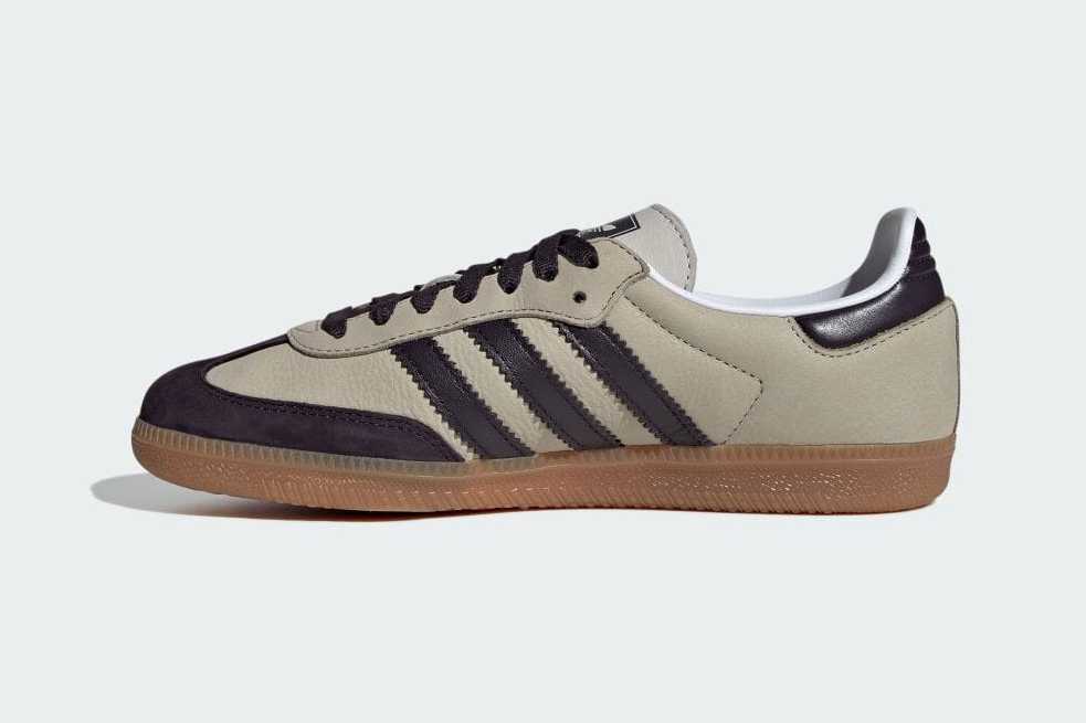 IE5835 adidas Originals Samba OG Putty Grey Aurora Black Silver (Women's)
