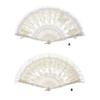 Decorative Butterfly Lace Fan Multifunctional Design Cosplay Accessory For Weddings Photography Shows