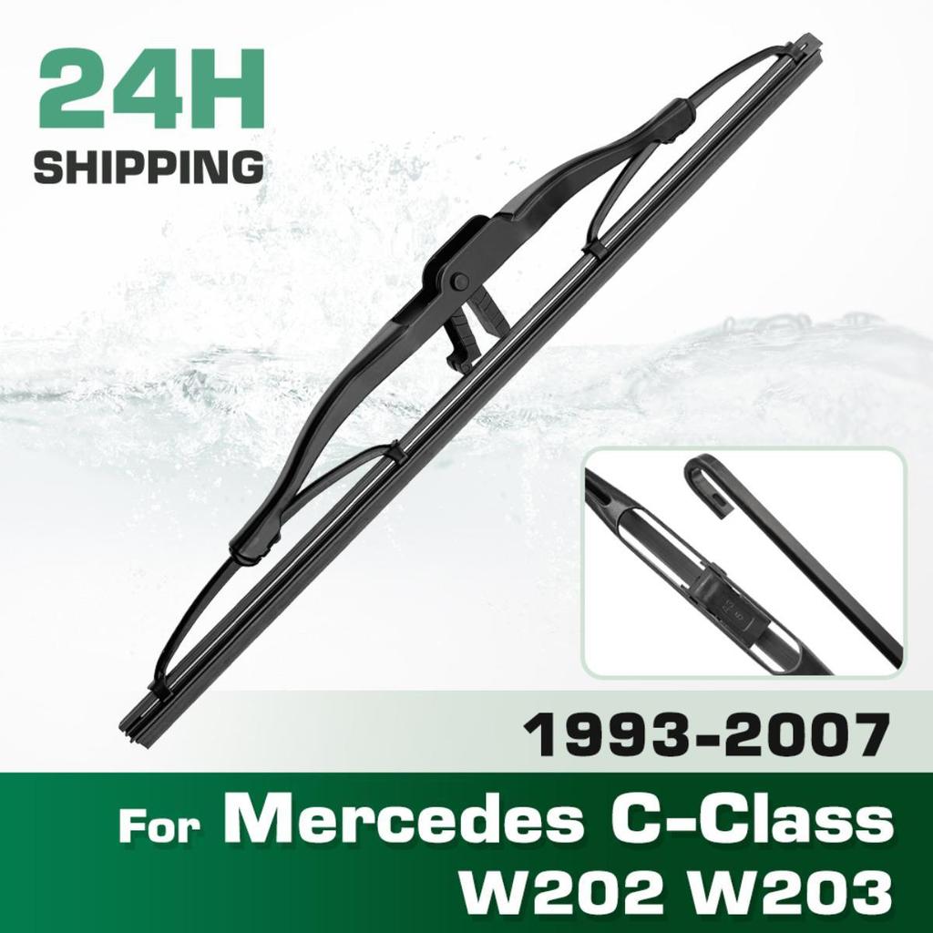 Rear Windshield Wipers Blades,Premium All-Season Wiper blades Replacement For Mercedes C-Class W202 W203 1993-2007