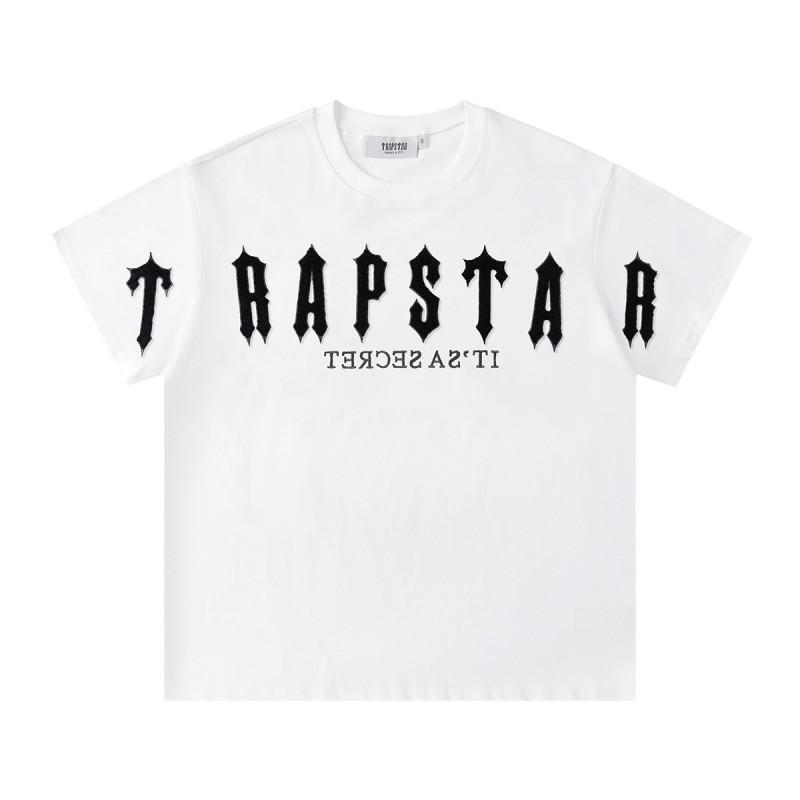 Mens Oversized Streetwear Polo Shirt With Embroidered - Retro Urban Casual Tee