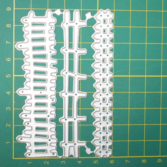 Fence Metal Cutting Dies DIY Scrapbook Emboss Paper Cards Making Decor Stencil