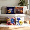 Funny Bfb X and Four Pillow Case Sofa Living Room Bedroom Headboard Backrest Cushion Square Cushion Nap Time