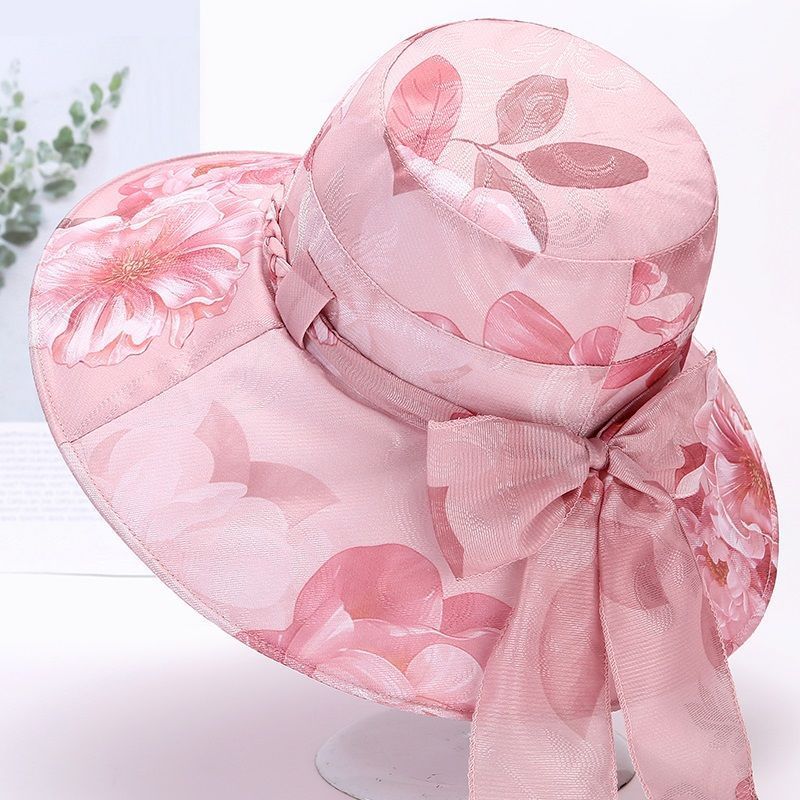 Middle Aged and Elderly Women's Hats Summer Mothers' Sun Protection Hats Sun Hats Breathable Fisherman Hats