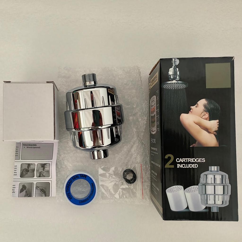 17-Layer Water Purifying Shower Head Filter