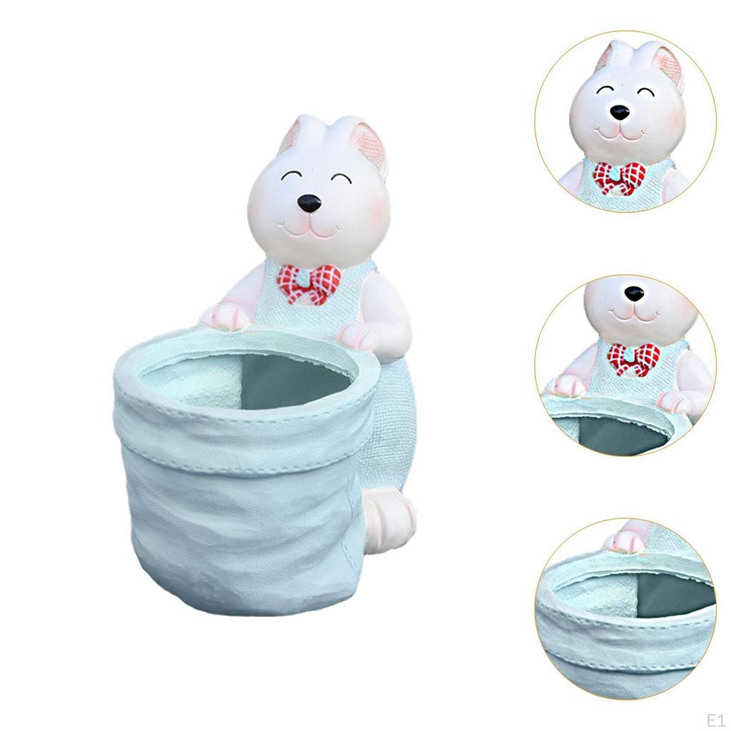 Hasen-Gartenskulptur Topf für Indoor- und Outdoor-Pflanzenausstellung