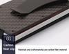Carbon Fiber RFID-Blocking Minimalist Men's Card Holder Wallet