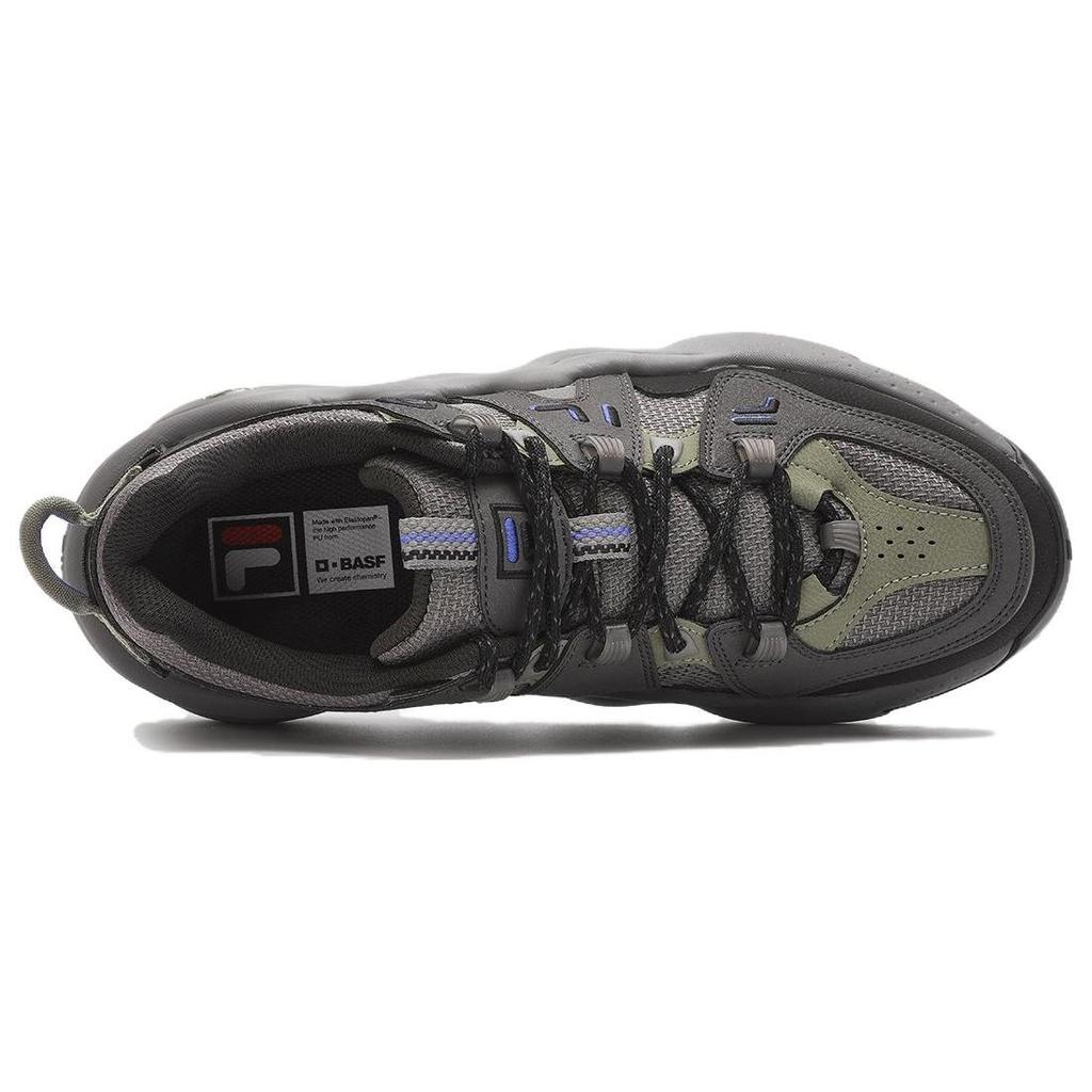 FILA High top Vintage Basketball Shoes Men's Black Gray F12M412111FCF