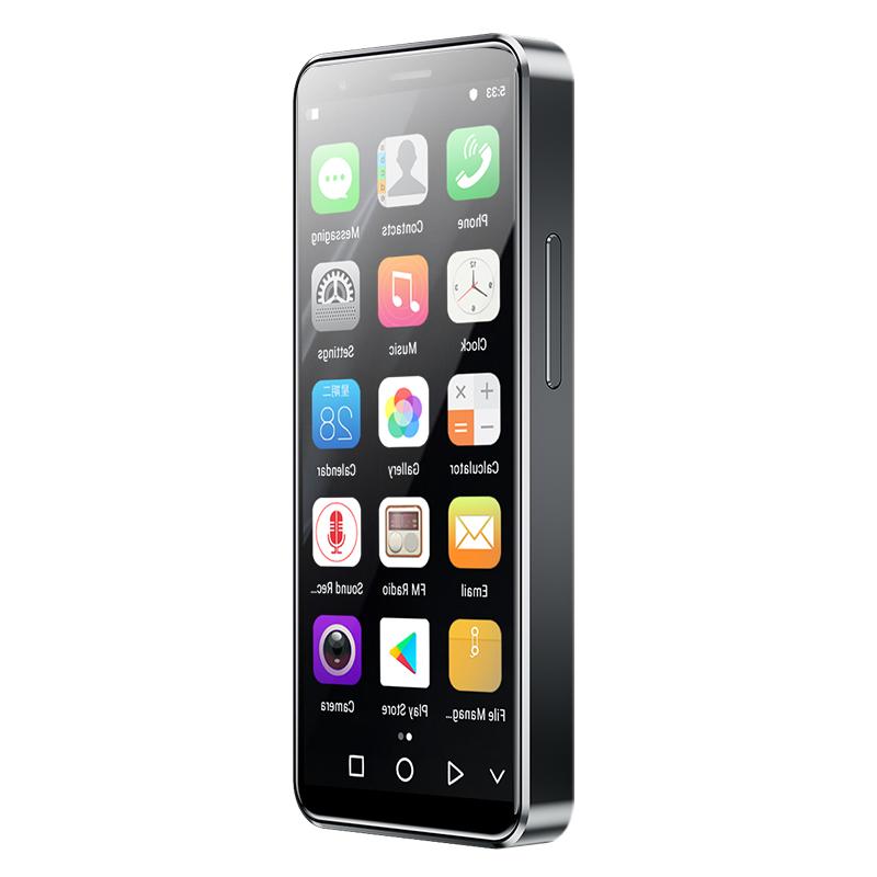 Soyes XS16 Pro Kleines Smartphone 4,0 Zoll Octa-Core 4 GB RAM 128 GB ROM Android 10.0 Face ID 8 MP Kamera Dual SIM 2100 mAh LTE 4G Mobiltelefon