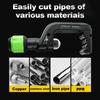 Tube Cutter,Manual Knob Tube Cutter Ball Bearing Cutting Tool for Aluminum Tube for Thinwalled Pipes Such As PPR Pipes Hand Tool