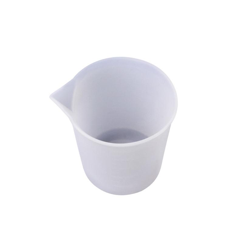 100ml Resin Cup DIY Crafts Jewelry Silicone Measuring Cup Reusable Mixing Cup with Precise Scale Non-Stick Silicone Cup