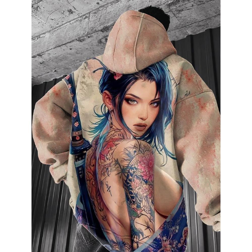 Anime Character 3d Print Hoodies Men Women Fashion Hoodies Sweatshit Sexy Girls Coats Women Sweats Womens Clothing Oversized Tops