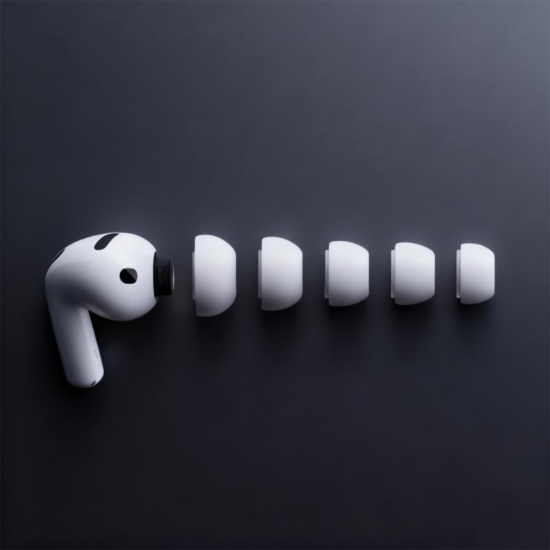 5Pair Silicone Ear Tip with Storage Box for Pro3 In-ear Headphone Eartips Tip Anti-Slip Noise Reduce