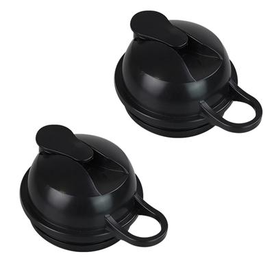 2PCS Tapa abatible, Piezas de repuesto para licuadora NB1000W 1200W, Tapas para beber y sellar para vasos de licuadora NB1000W 1200W, Negro