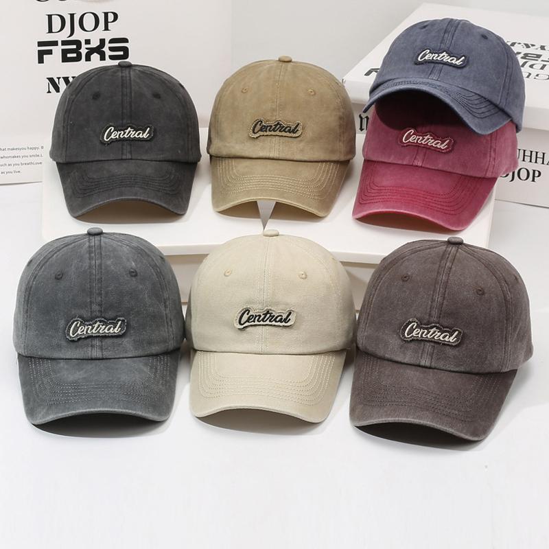 Vintage Cap Men's Embroidered Baseball Cap Sunshade Sunscreen Outdoor Couple Hat