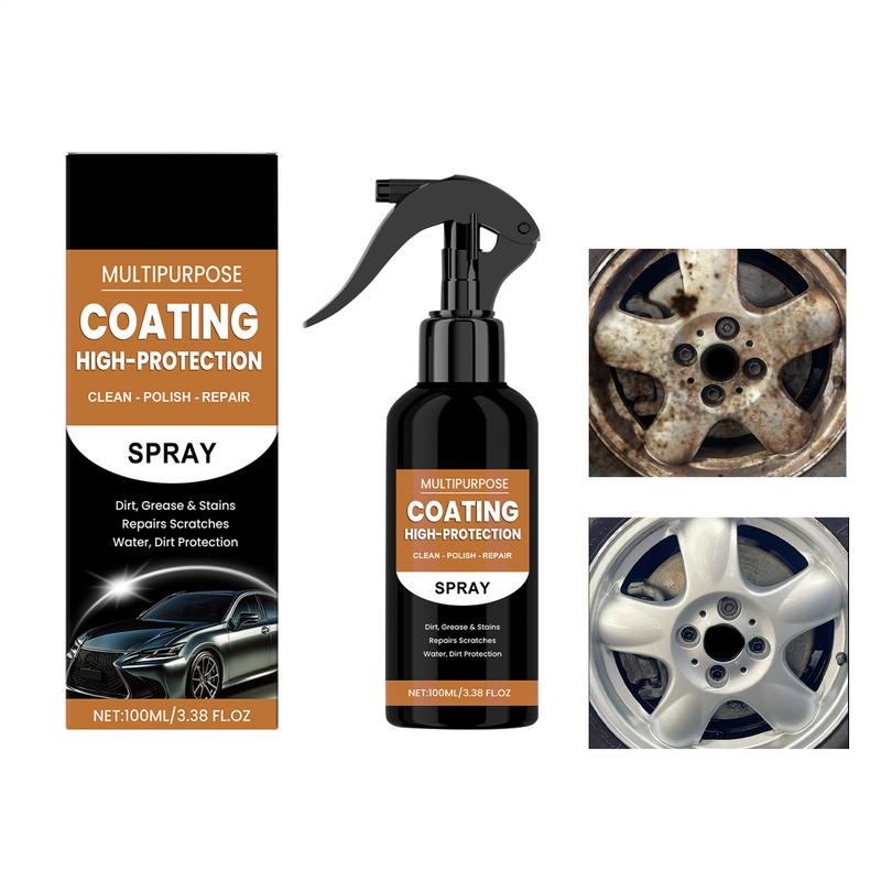 100ML Car Coating Agent Nano Auto Polishing Solution Car Cleaning Products Auto Polishing Repair Coating Renovator UV Protection
