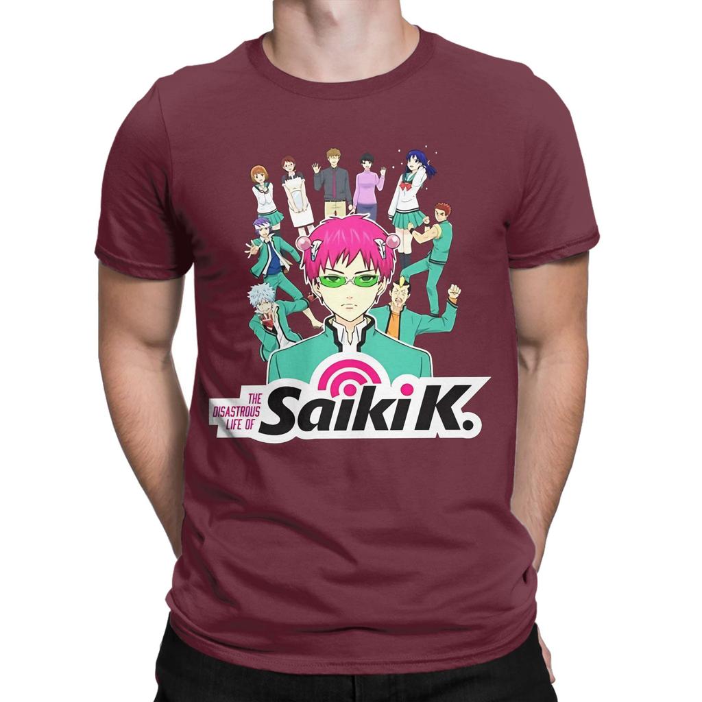 Saiki K Magnet Funny 100 Cotton Tshirt Saiki Tees Tops For Unisex