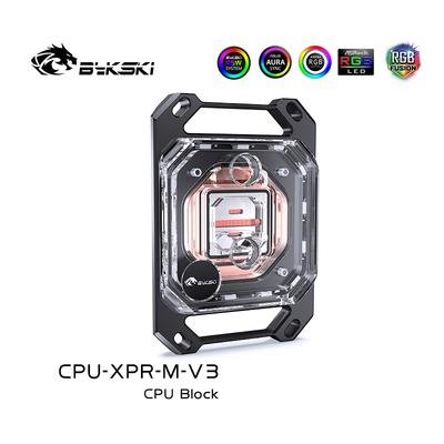 Bykski CPU Water Block Use for INTEL LGA1700/1200115X/2011/2066 AM4/AM5Cooler Radiator SYNC/CPU-XPR-I/M-V3