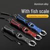 Multi-Functional Aluminum Fish Gripper & Lure Pliers with Scale Control