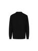 And Z Men'S Machine Washable Knit Collared Long Sleeve Tee_Blg1Et1002Bk