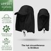 Yousheng Fishing Hat Sun Protection Wide Brim Breathable Mesh Design Sun Hat with Shawl Outdoor Activities Cycling Sunshade Hat