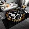 Udinese Calcio Logo Carpet suitable as a non-slip mat for the living room or bedroom sofa