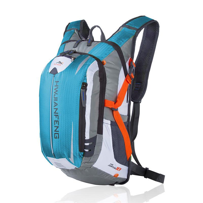 Water-resistant Portable Storage Cycling Backpack Multi-purpose Sports Bag for Hiking Biking & Hydration Outdoor Adventures