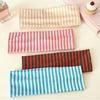Stretchy Wide Striped Headbands Soft Non-Irritating Breathable Fabric 6 Color Choices for Yoga Travel Daily Wear
