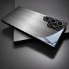 Advanced Fashion Black Brushed Glass Phone Case Suitable for Samsung Galaxy S26 S25 S24 S23 S22 S21 S20 FE/Ultra/Plus Anti Drop