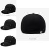 Simple Solid Color Middle Aged Warm Windproof Baseball Cap For Daily Wear