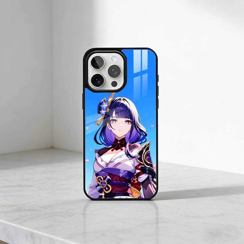 

R-Raiden G-Genshin Thor S-Shogun Phone Case For iPhone17,16,15,14,13 Plus,Pro Max Magnetic For Magsafe Wireless Charging iPhone15