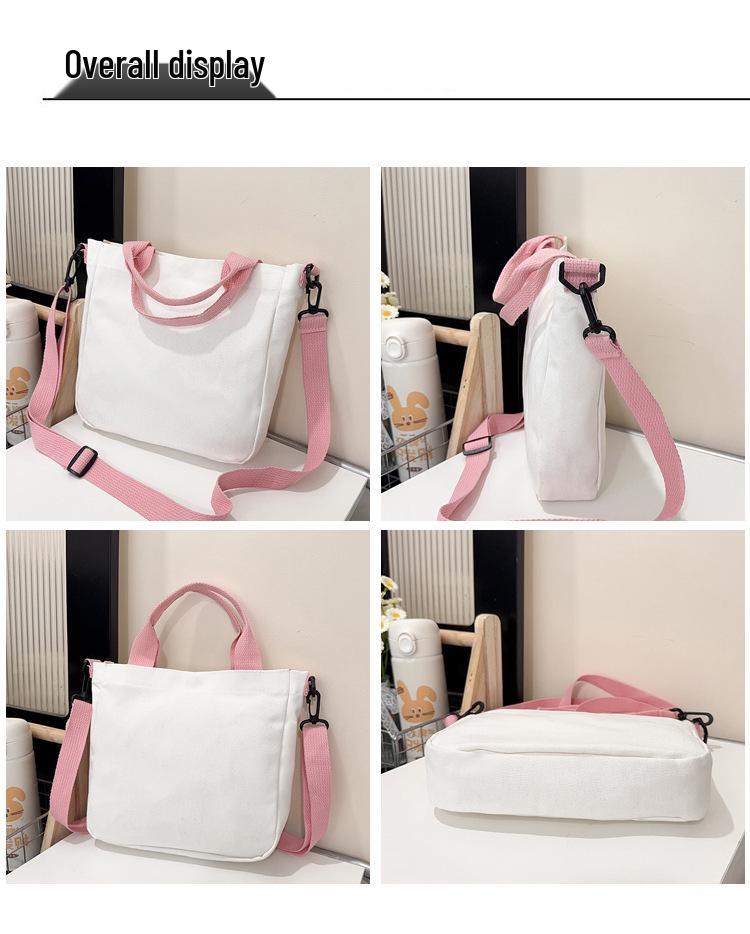 Korean Boy Group Canvas Shoulder Bag - Best Seller Student Handbag