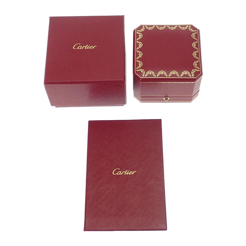CARTIER  B4094347 #7(JP Size) ring K18 Pink Gold/K18 white gold Women