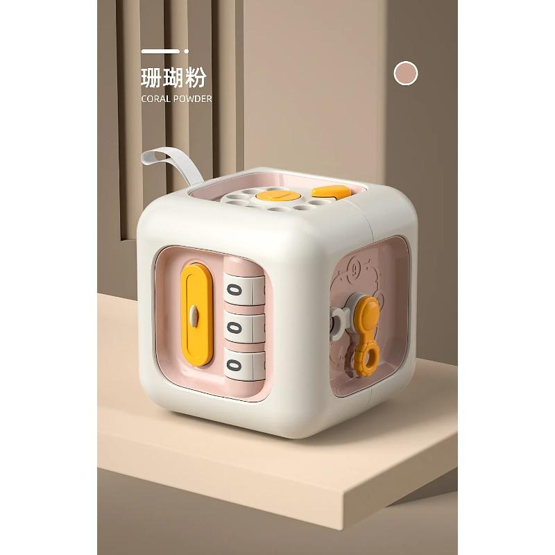 Activity Busy Cube Sensory Toys for Toddlers Montessori Toys for 1 Year Old Travel Toys Educational Learning Toy for 12-18 Month