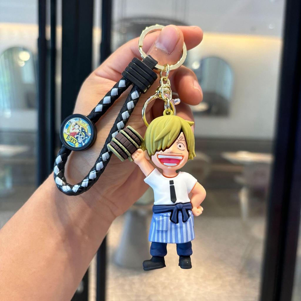 One Piece Luffy Keychain, Cute Figurine Keychain, Bag Charm