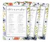 Inkdotpot 50A  FloralA  BingoA  GameA  CardsA  For Bridal Wedding Shower Bachelorette Party Bulk Blank Square Fill In Gift