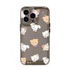 Cute Bow Rabbit Bear for iPhone17promax iPhone 16 Phone Case 14/13 Fine Hole 15