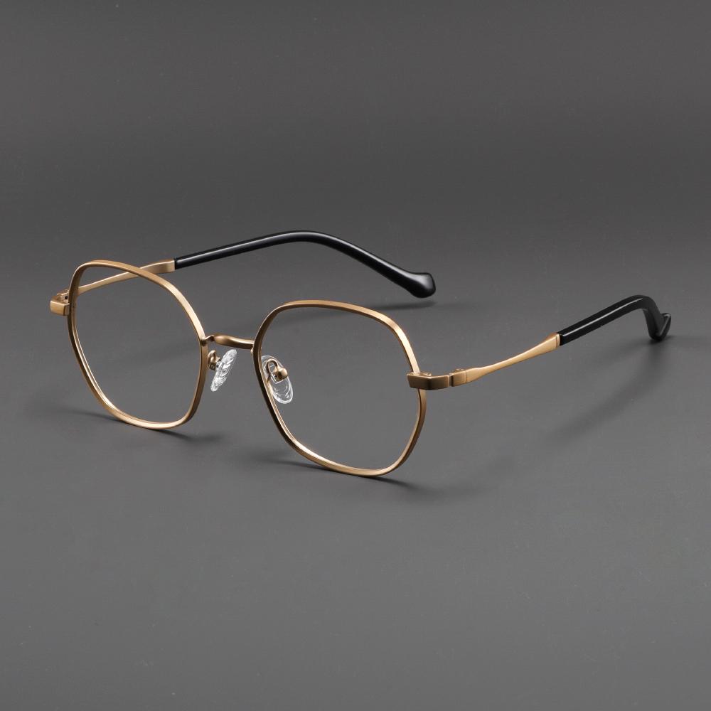 Ultra Light Titanium Square Eyeglass Frame Retro Men s Frame New Anti Blue Light Optical Prescription Frame