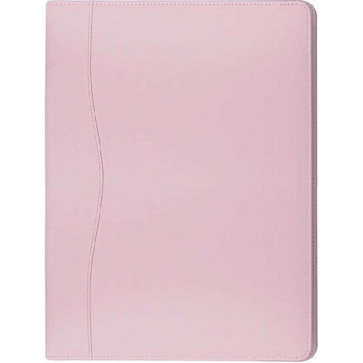 Leather Portfolio Folder Padfolio, Business Padfolio Organizer Document Planner Portfolio Binder Storage Pocket for Legal Pad Holder Paperwork Phone