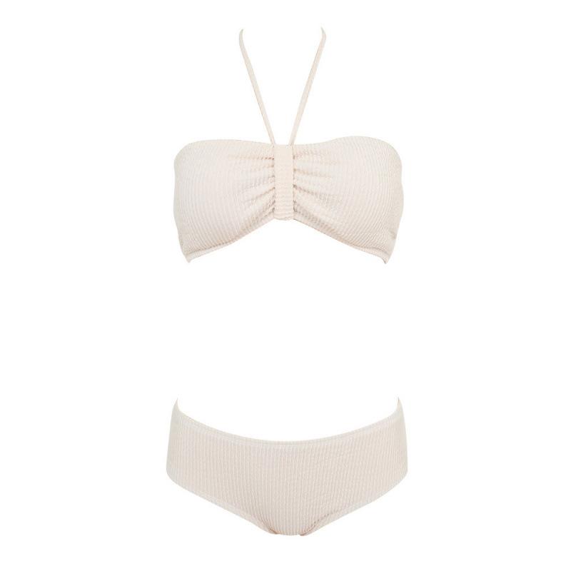Bikini Swimsuit Women's 1011 New Korean Ins Wind Sexy Triangle Seaside Vacation White Hot Spring Swimsuit