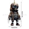 Skull Acrylic Colorful Car Hanging Decoration For Retro Halloween Decor Home