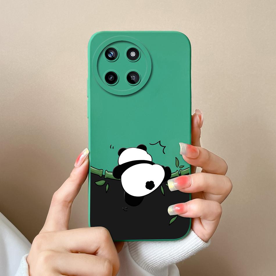 Leisure Style Case For Oppo Realme 11 Pro Plus Full Protection Soft Liquid Silicone Back Cover For Realme11 4G 5G Phone Cases