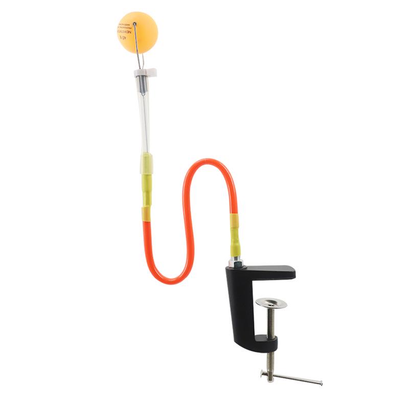 Adjustable Height Table Tennis Trainer with 5.5 Cm Table Clamp