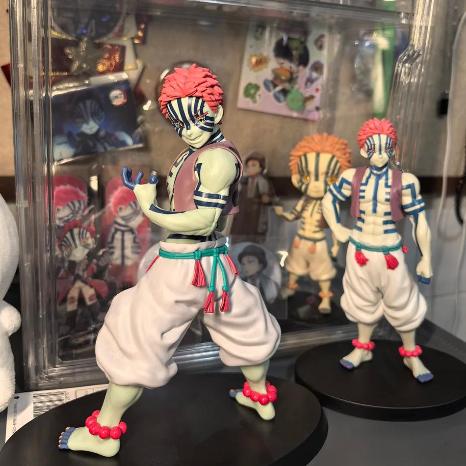 Demon Slayer Anime Action Figure - Akaza PVC Model Toys Kimetsu No Yaiba Warriors Action Figure Model Toys