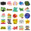 50 Animal Text Graffiti Stickers Ins Wind Handbook Stickers Collage Material Paper Diy Luggage