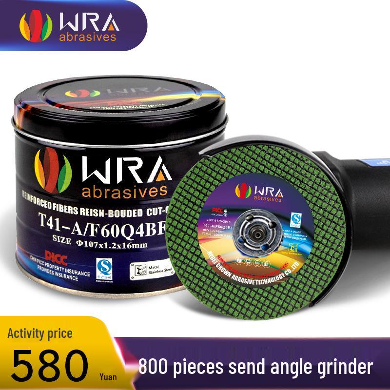 Ultra-Thin Stainless Steel Cutting Disc for Angle Grinder - 100mm Grinding & Polishing Wheel Saw Blade