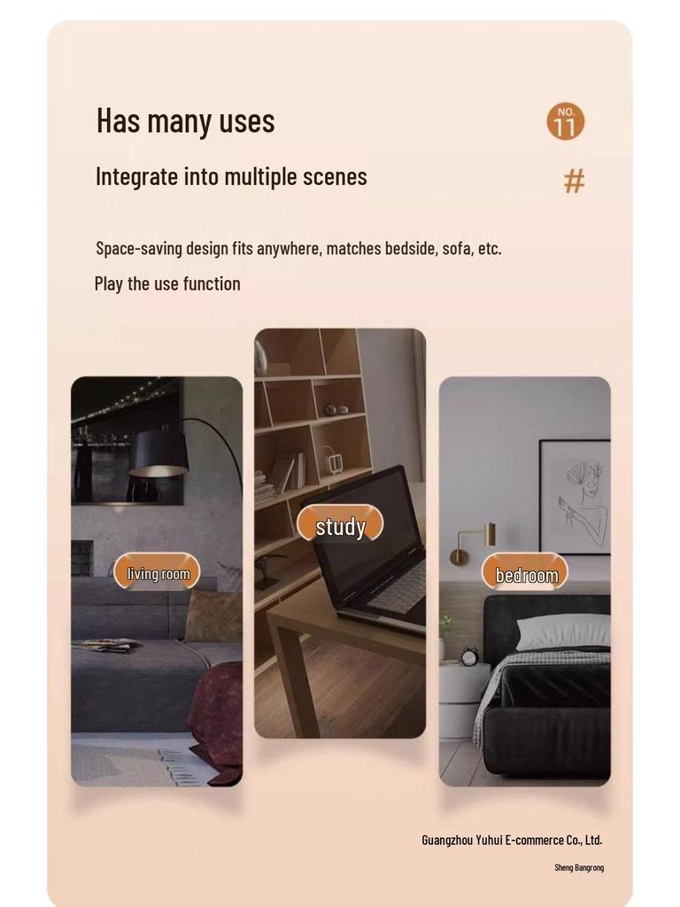 Adjustable Bedside Laptop Stand and Home Reading Desk