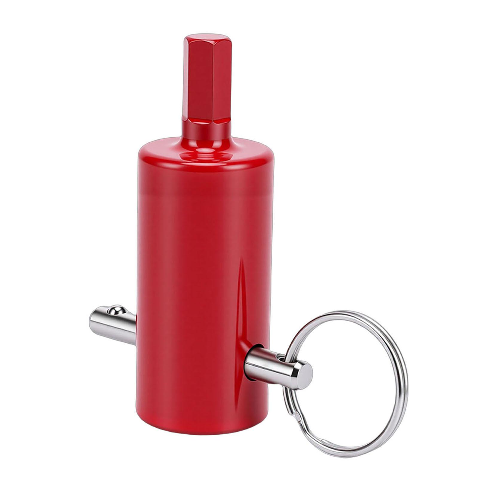 

Trailer Jack Drill Adapter 1in Handle Studs Heavy Duty Power Drill Crank Handle Fast Trailer Jack Operation Tool for