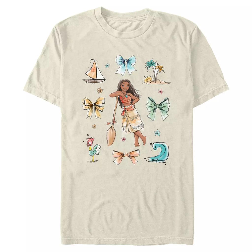 Cute Watercolor Fairytale Princess Bow Accessory Sketch Print Ladies Daily Vacation Casual Streetwear Tops
