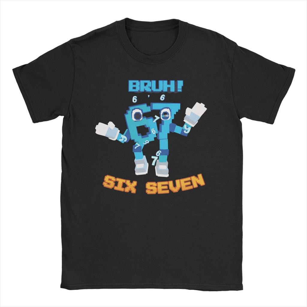 Men Women TShirt Steal a Brainrot Six Seven 67 Italian Brainrot Gaming  Funny Cotton Tees Short Sleeve  T Shirts Tops Big Size