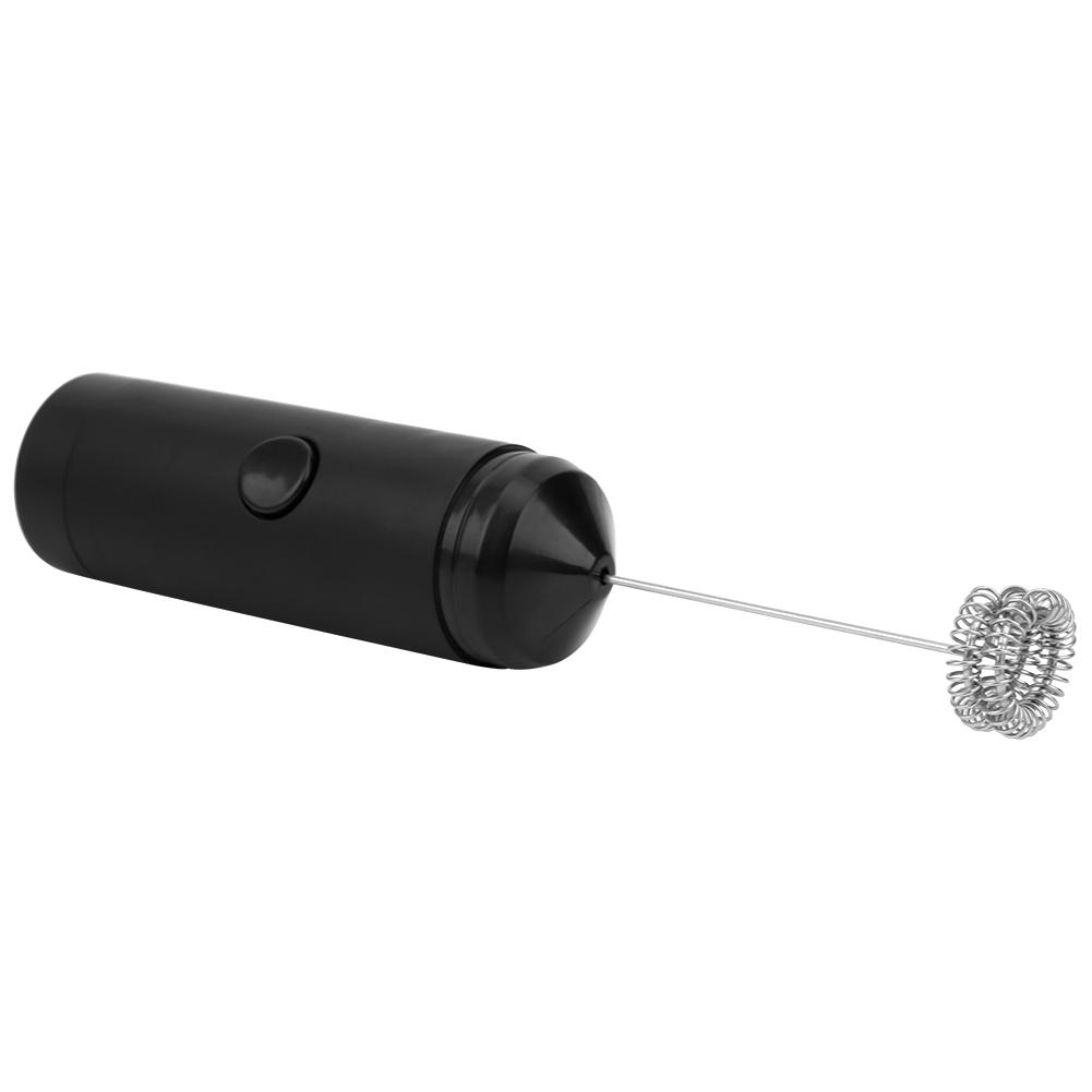 Electric Milk Frother Handheld Stainless Steel Egg Beater Coffee Drink Mixer for Home Use